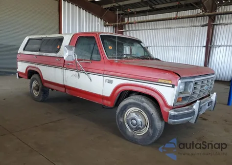 1985 Ford F250 from USA, damaged, VIN 1FTHF25L3FPA22929
